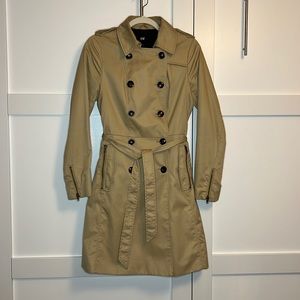 H&M Lightweight Long Peacoat